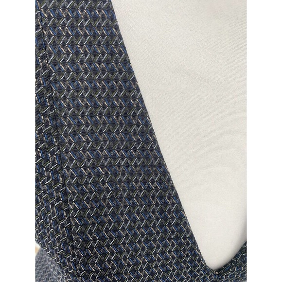 NEW THEORY EASY V SHADOW JACQUARD CAREER SHIFT DRESS SIZE 4 $385 Womens - Picture 16 of 16